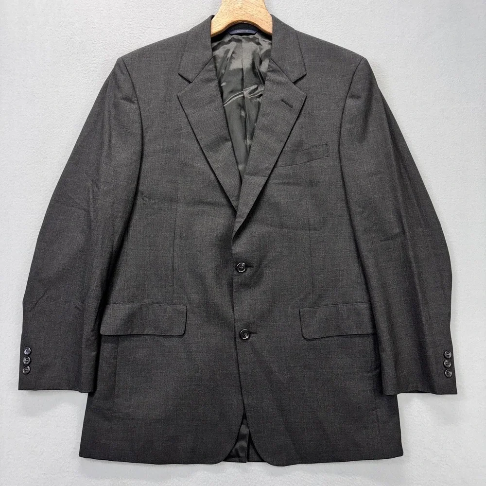 Brooks Brothers Blazer Mens 40 Long Super 100s Wool Made in USA Brooksease
